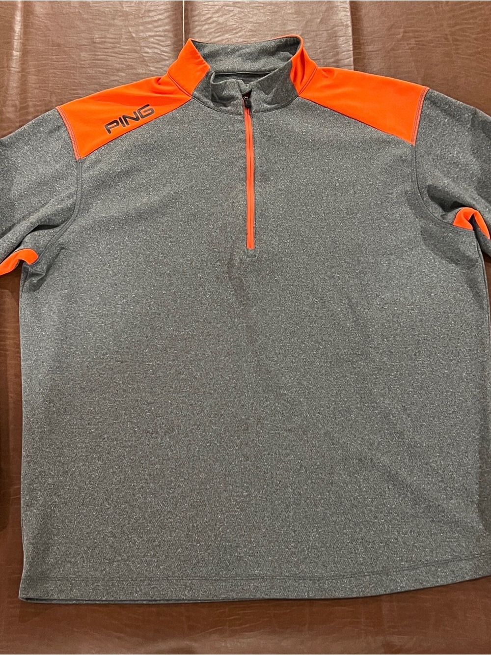 Ping Sensorcool Golf Peak Long Sleeve 1/4 Zip Pullover - Size Large